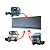 Suporte De Placa Dianteiro Vw Worker Delivery Titan Constellation Ford Cargo - Imagem 4