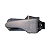 Maçaneta Interna Cinza Ld Porta Mb Hpn Fpn Atron L-2638 - Imagem 1
