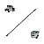 Cabo Acionamento Fechadura Ld Porta Mb Atron Hpn Fpn L-2638 - Imagem 4