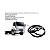 Borracha Parabrisa C/Friso Caminhão Ford Cargo G1 G3 915 - Imagem 2