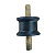Coxim Superior Radiador Mercedes 608 608D L710 L710D L913D - Imagem 1