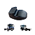 Coxim Guia Da Grade Frontal Cg Cr Scania Apos 2009 - Imagem 5