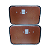 Par Forro Porta Ford F600/F1000/F4000 C/Furo P/Bolsa Preto - Imagem 2