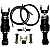 Kit Conforto Cabine Traseiro Volkswagen Worker Titan Antigo - Imagem 1