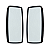 Espelho Retrovisor Manual Mercedes-bens Ls - Imagem 1