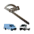 Kit Maquina Vidro Manivela Porta Le Mb Sprinter 310/312/313 - Imagem 2