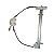 MAQUINA VIDRO ELETRICA PORTA C/MOTOR CAMINHÃO VOLKS 82> L/E - Imagem 5