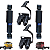 KIT 2 FECHADURA + 2 AMORTECEDOR DA CABINE VW WORKER DELIVERY - Imagem 2