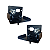 KIT PAR SUPORTE INF/SUP TRINCO CAPO FORD CARGO NOVO 1317 - Imagem 3