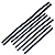 KIT 2 BORRACHA PORTA CANALETA C/PESTANA VW DELIVERY/WORKER - Imagem 4