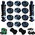 KIT MANCAL+COXIM+BUCHA TRAVA CABINE TRASEIR VW CONSTELLATION - Imagem 1
