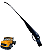 KIT 3 HASTE BRAÇO LIMPADOR CAMINHAO MERCEDES CABINE ALTA - Imagem 5