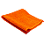 Pano De Microfibra Ecologico Uso Geral 30x30cm Laranja - Imagem 1