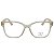 Óculos de Grau Vogue Vo5452l 2884 55X17 140 - Imagem 2