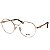 Óculos de Grau Max Mara Mm5081 033 55x18 140 - Imagem 1