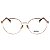 Óculos de Grau Max Mara Mm5081 033 55x18 140 - Imagem 2