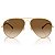 Óculos de Sol Ray-Ban Rb3825 001/51 58 Old Aviador - Imagem 3