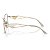 Óculos de Grau Prada Pr52Zv Zvn-1O1 55X18 145 - Imagem 3