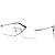 Óculos de Grau Ray-Ban Rb8781D 1000 56X17 145 Titanium - Imagem 1