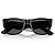 Óculos de Sol Ray-Ban Rb0840s 6826/J5 51 Mega Wayfarer Blacked Out Collection - Imagem 4