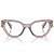 Óculos de Grau Miu Miu Mu01Vv 12W-1O1 52X21 135 - Imagem 2