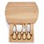 Kit Queijo Tabua com gaveta para utensílios 5 Peças - Imagem 5