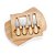 Kit Queijo Tabua com gaveta para utensílios 5 Peças - Imagem 3