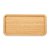 Petisqueira de Bambu Retangular 30 x 15 - Imagem 3