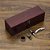 Kit Vinho Maleta Personalizada Luxo Madeira - Imagem 3