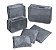 Kit Necessaire em Nylon para Viagem 6 Peças - Imagem 8