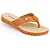 Chinelo Feminino Tamanco Ortopedica Tratorada Confortável Massageadora Caramelo - Imagem 3