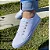 Tênis Feminino Confortável Casual Slip On Macio Sapato Liso Branco - Imagem 2