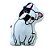 Almofada 3D Cachorro Bulldog Francês - Imagem 1