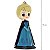 Figure Banpresto Qposket Disney - Elsa Vestida para Coroação Ver.A (Frozen) - Imagem 1