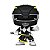 Pop! Funko Power Rangers Edição de 30º Aniversario - Ranger Preto 1371 - Imagem 2