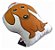 Almofada 3d Cachorro Dachshund - Salsicha - Imagem 2
