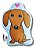 Almofada 3d Cachorro Dachshund - Salsicha - Imagem 1