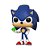 Pop! Funko Sonic The Hedgehog - Sonic com Esmeralda - 284 - Imagem 2