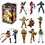 Boneco Saint Seiya Galaxy Versão 04 Zodíaco Dourado - Blokees - Imagem 2