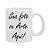 Caneca Porcelana Branca 325ml Personalizada - Imagem 1