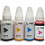 kit 4 Garrafa CANON - Compatível GL190 G2100 G3100 G3102-70ml - Imagem 1