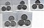 Brasil Cruzado 1 ct, 5 ct, 10 ct, 20 ct e 50 Ct 1986 -1988 (LT 151) - Imagem 2