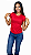 BABYLOOK 100% POLIESTER VERMELHA - Imagem 3