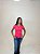BABY LOOK ROSA PINK 100% ALGODÃO - Imagem 2
