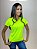 BABY LOOK VERDE LIMÃO GOLA V FLORESCENTE - Imagem 1
