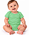BODY INFANTIL VERDE CORAL 100% POLIÉSTER - Imagem 1