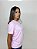 CAMISETA BÁSICA ROSA BEBÊ 100% POLIÉSTER - Imagem 3