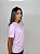 CAMISETA BÁSICA ROSA BEBÊ 100% POLIÉSTER - Imagem 2