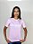 CAMISETA BÁSICA ROSA BEBÊ 100% POLIÉSTER - Imagem 1