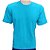 CAMISETA BÁSICA AZUL TURQUESA - 100% ALGODÃO - Imagem 1
